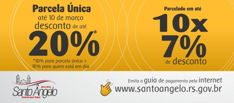 Últimos dias para pagar IPTU com 20% de desconto